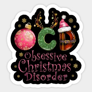 OCD Christmas Sticker